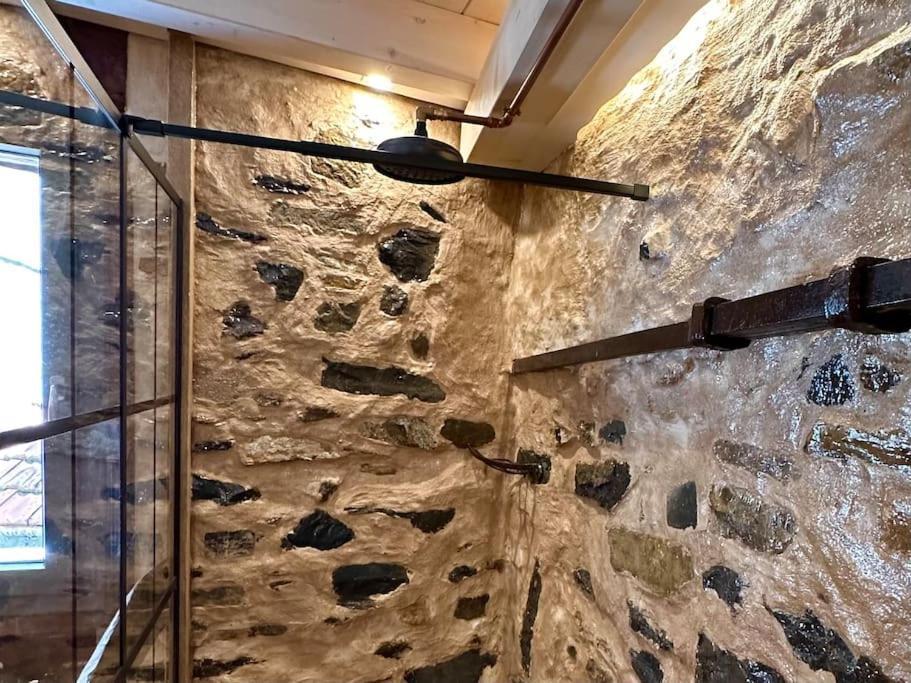 Romantic Home Stone With Amazing View Lake Of Como And Oleandra Laglio Exterior foto