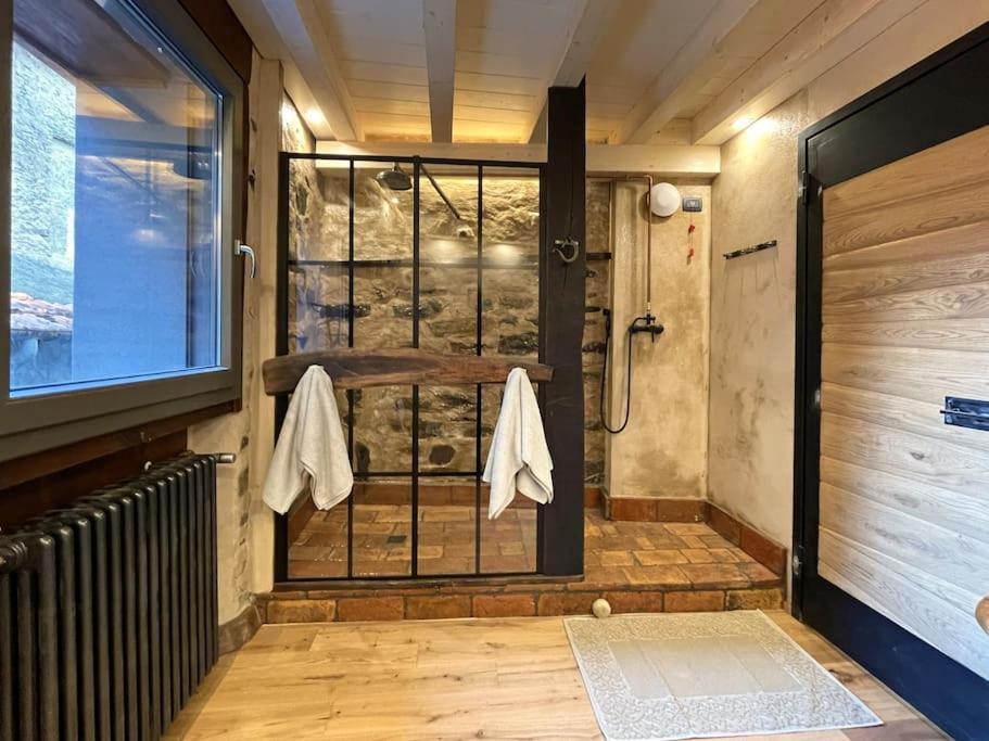 Romantic Home Stone With Amazing View Lake Of Como And Oleandra Laglio Exterior foto